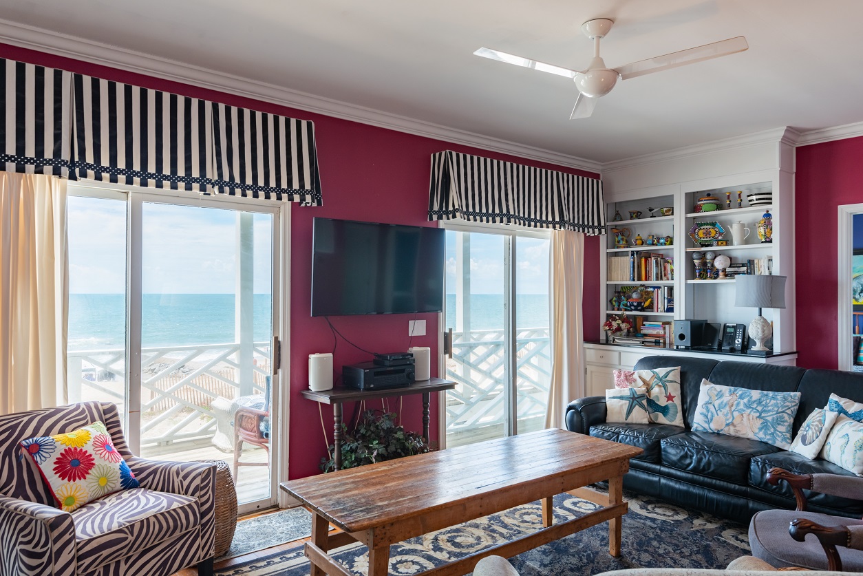Living Room With Beach View